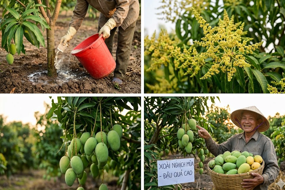 Việc áp dụng đúng các tuyệt chiêu xử lý ra hoa không chỉ giúp đạt tỷ lệ đậu quả cao mà còn mang lại nguồn thu nhập vững chắc cho gia đình