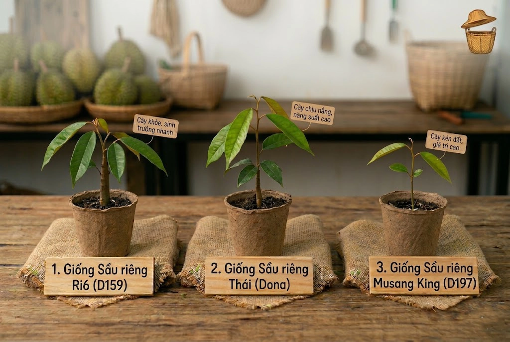 so-sanh-cay-giong-sau-rieng-chuan copy Hình ảnh thực tế so sánh 3 dòng cây giống sầu riêng được ưa chuộng nhất hiện nay